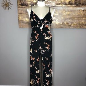 Windsor Black Floral Jumpsuit